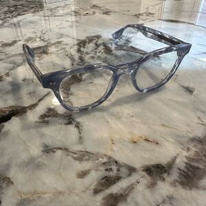 KREWE Translucent Light Blue Round Optical Glasses